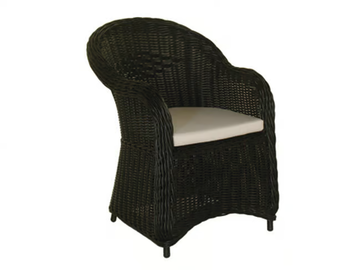 WAPITI - Synthetic fibre garden armchair with armrests by Il Giardino di Legno - view 3